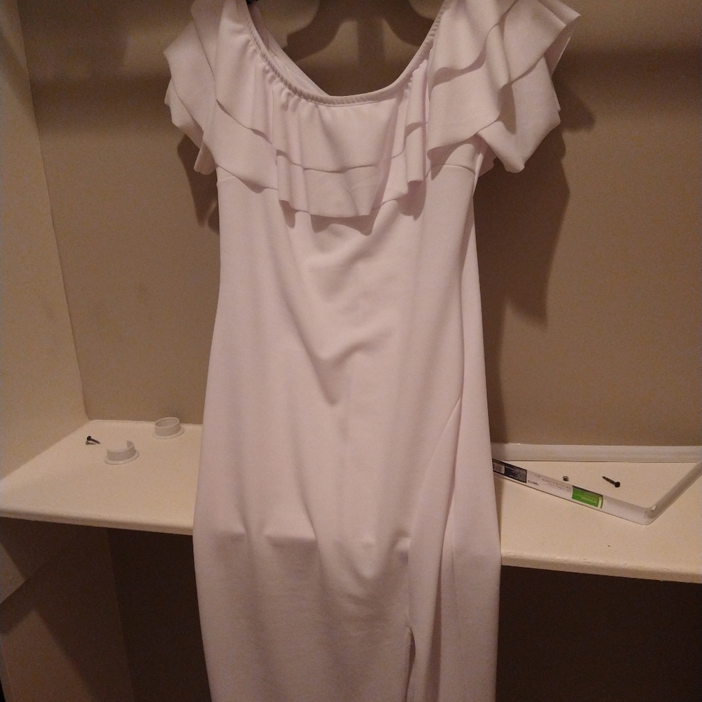 Off the shoulder dress